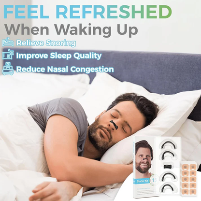 Magnetic Anti-Snoring Nasal Strips (Pack of 15)